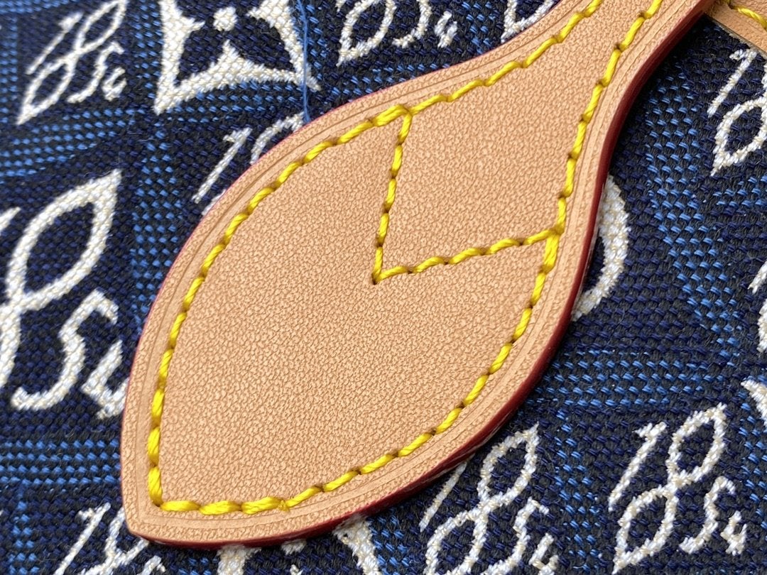 lv neverfull mm with dustbag 1854 monogram jacquard - image 5