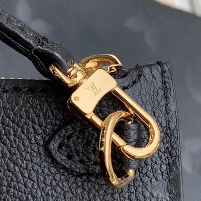 lv neverfull mm 32 black embossed cowhide leather - image 6