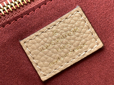 lv neverfull mm 32 beige monogram empreinte leather - image 6