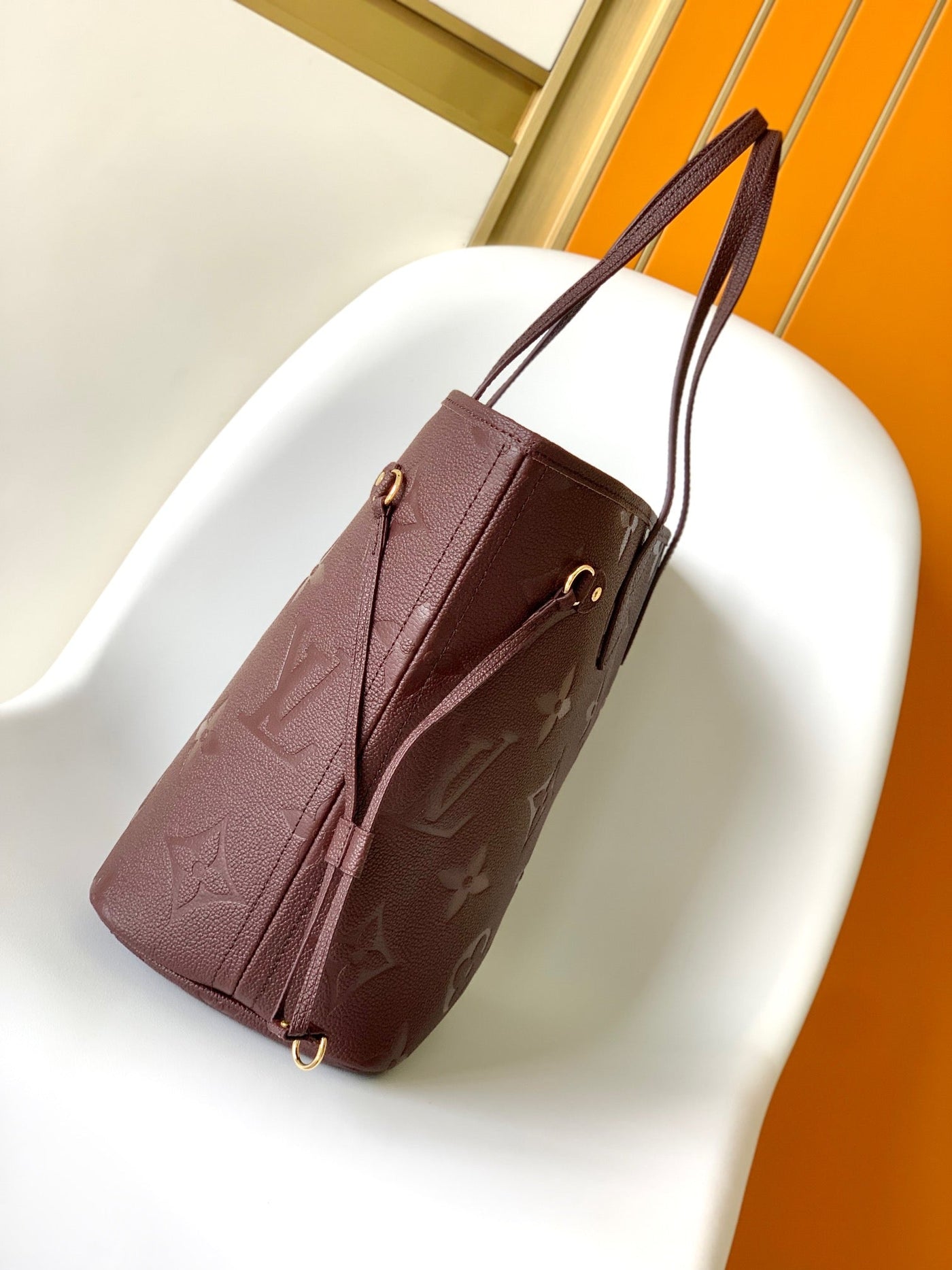 lv neverfull mm with dustbag 1854 monogram jacquard - image 8
