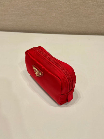clutch 12 in passion red re-nylon - image 3