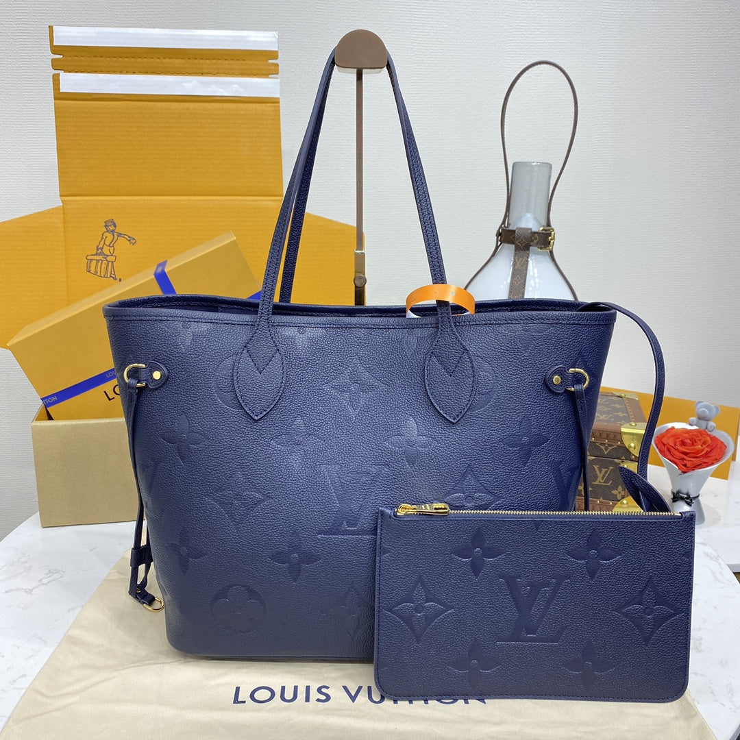 lv neverfull mm monogram empreinte leather - main image