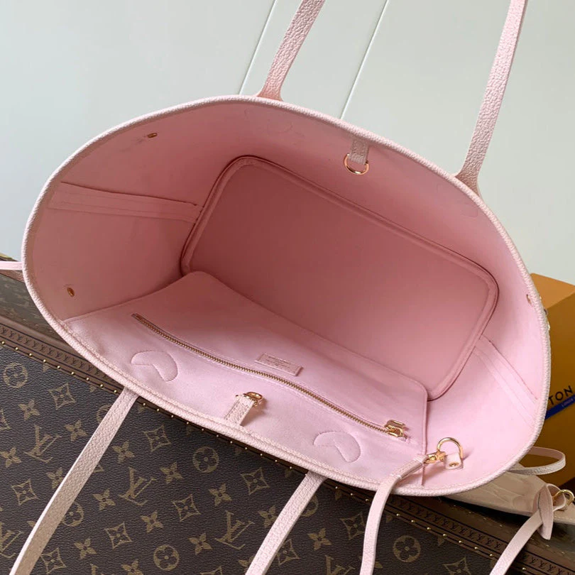 lv neverfull pink 32 - image 6