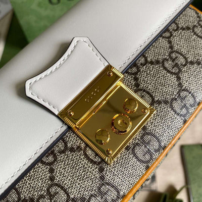 Guc*i clutch women’s crossbody bag with high quality monogram pattern 19x10cm - image 8