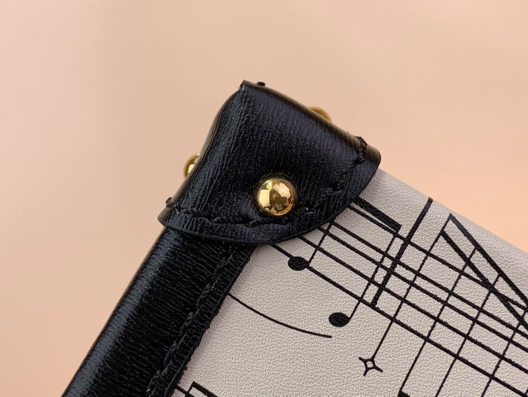 Lou*s Vuitt*n lv petite musical pattern like auth handbags 20×12.5x5cm - image 3