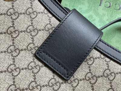 Guc*i padlock handbag with super Guc*i logo pattern 35x23x14cm - image 7