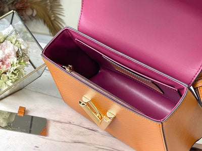 Lou*s Vuitt*n lv twist mini orange handbags 23x17x9cm - image 3