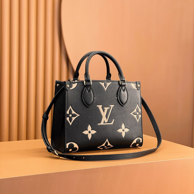 Lou*s Vuitt*n lv on the go pm tote bag like auth handbags woman’s 25cm - main image