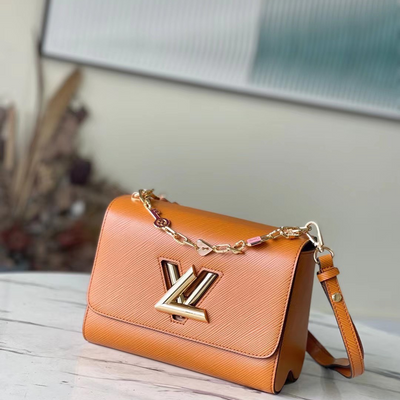 Lou*s Vuitt*n lv twist mini orange handbags 23x17x9cm - main image