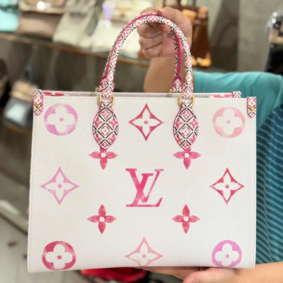 Lou*s Vuitt*n lv onthego monogram pattern 35cm - main image