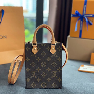 Lou*s Vuitt*n lv petit sacplat woman’s handbags 17x14cm - main image