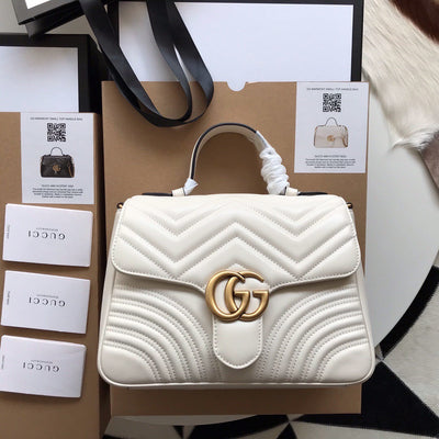gg marmont small top handle bag - image 5