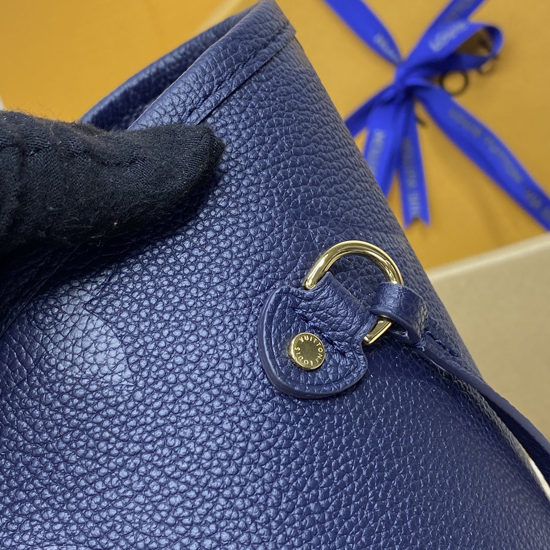 lv neverfull mm monogram empreinte leather - image 5