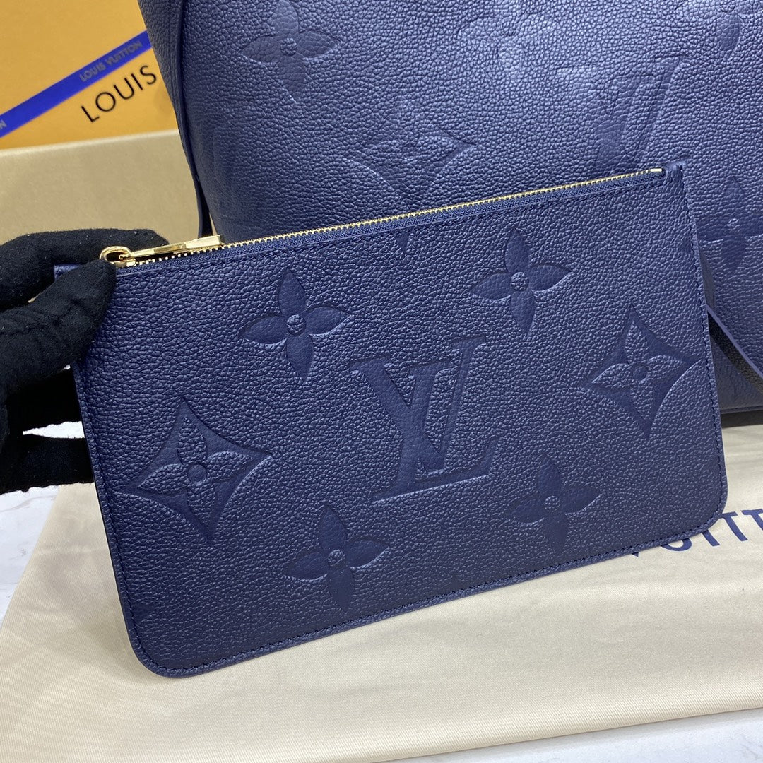 lv neverfull mm monogram empreinte leather - image 8