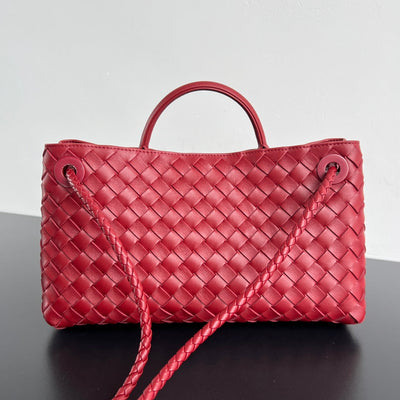SMALL ANDIAMO 29 IN RED LAMBSKIN - Image 9