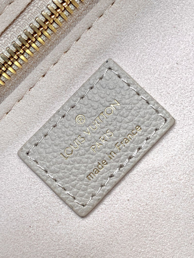 lv neverfull mm tote bag 32 in white mix orange calfskin - image 8
