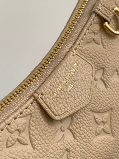lv easy pouch on strap 19 in beige monogram empreinte leather - image 7