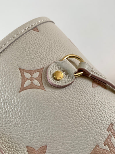 lv neverfull mm tote bag 32 in white mix pink calfskin - image 5