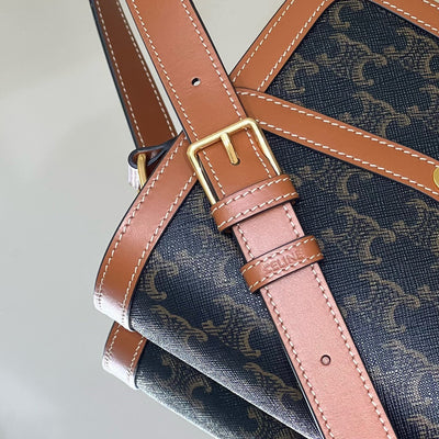 CLASSIQUE TRIOMPHE 22 CALFSKIN BLACK BROWN - Image 5