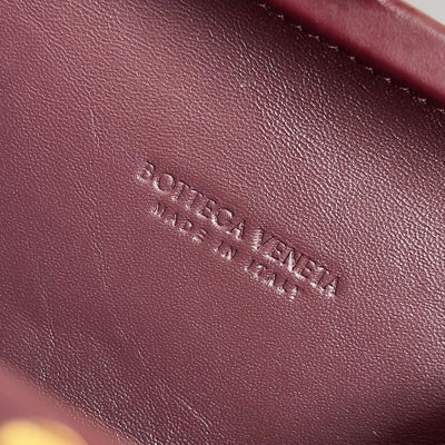 CLASSIC KNOT 20 IN PLUM PURPLE LAMBSKIN - Image 8